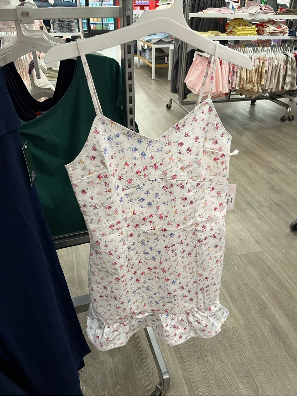 NWT Girls Isabella Sunrise Patchwork Denim Ruffle Dress LoveShackFancy Target 16